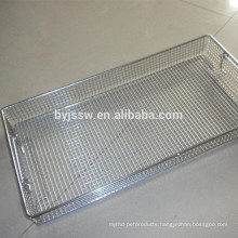 High Quality Disinfect Basket/Metal Basket/Stainless Steel Wire Basket